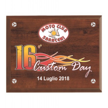 Crest premiazione legno